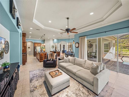Dining room, Interior, Kitchen, Living room, Pendant Lights, Recessed Lighting