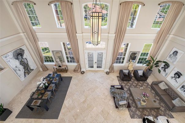 Interior, Living room, Pendant Lights