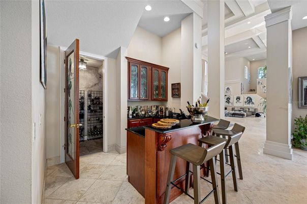 Interior, Recessed Lighting, Wine Storage