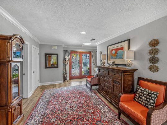 Interior, Recessed Lighting, Wood Texture Flooring