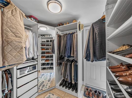 Interior, Walk-in Closets