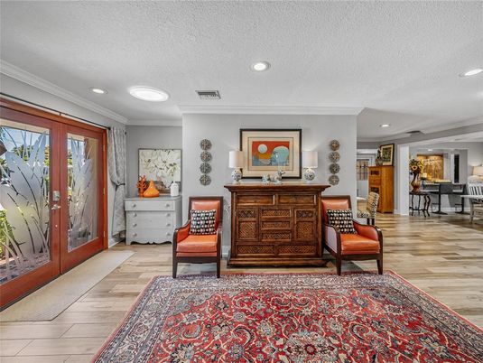 Interior, Recessed Lighting, Wood Texture Flooring