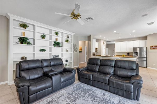 Interior, Kitchen, Living room, Recessed Lighting, Stainless Steel Appliances