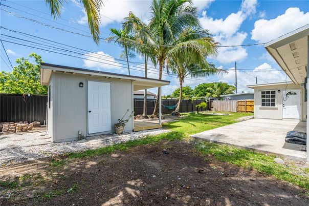 Backyard, Exterior