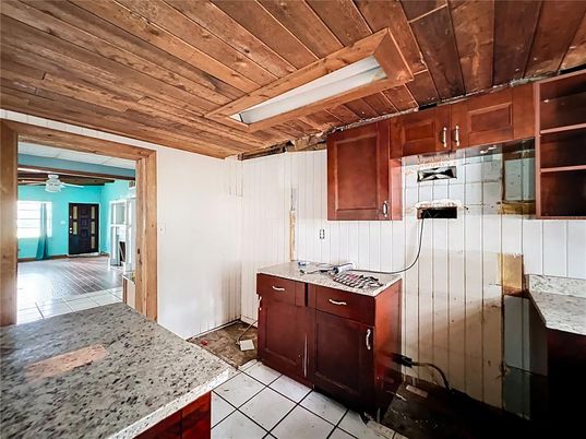 Interior, Kitchen, Wooden Ceilings