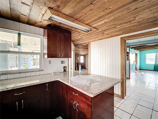Interior, Kitchen, Wooden Ceilings