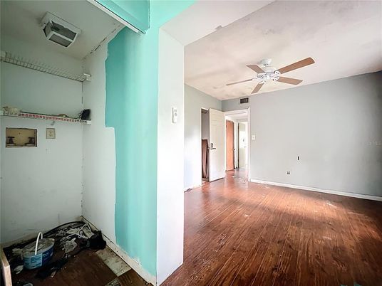 Empty room, Interior, Wood Texture Flooring