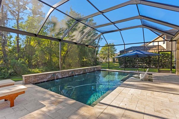 Glass Ceilings, Interior, Pool, Sun Room