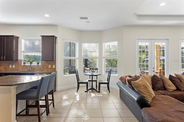 Dining room, Interior, Living room, Recessed Lighting