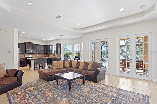 Interior, Kitchen, Living room, Recessed Lighting, Stainless Steel Appliances