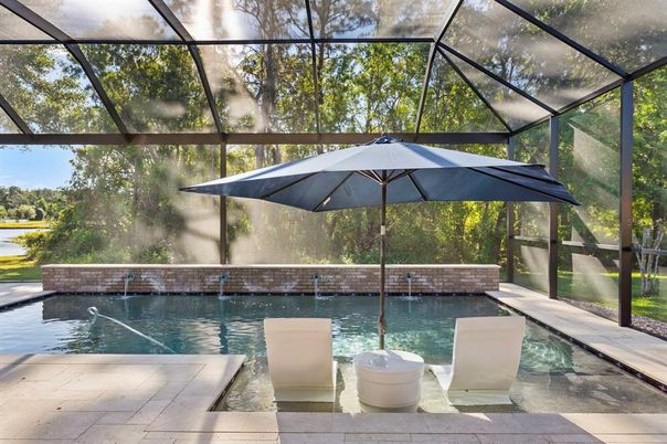 Glass Ceilings, Interior, Pool, Sun Room