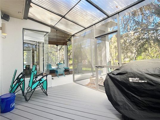 Glass Ceilings, Interior, Sun Room, Wood Texture Flooring