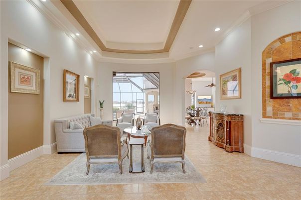 Dining room, Interior, Living room, Pendant Lights, Recessed Lighting