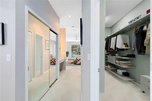 Interior, Recessed Lighting, Walk-in Closets