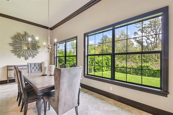 Dining room, Interior, Pendant Lights