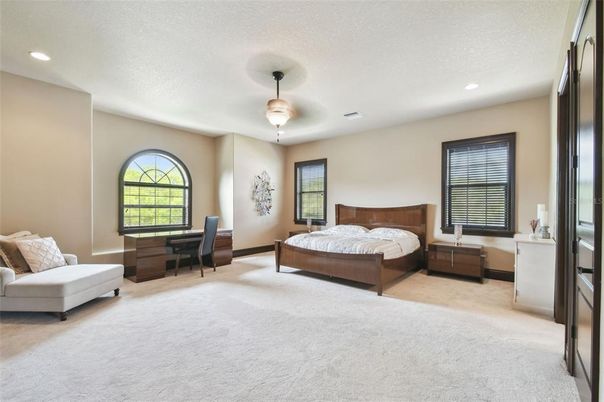 Bedroom, Home Office, Interior, Recessed Lighting