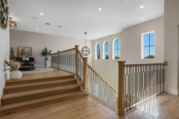 Chandelier, Interior, Pendant Lights, Recessed Lighting, Wood Texture Flooring