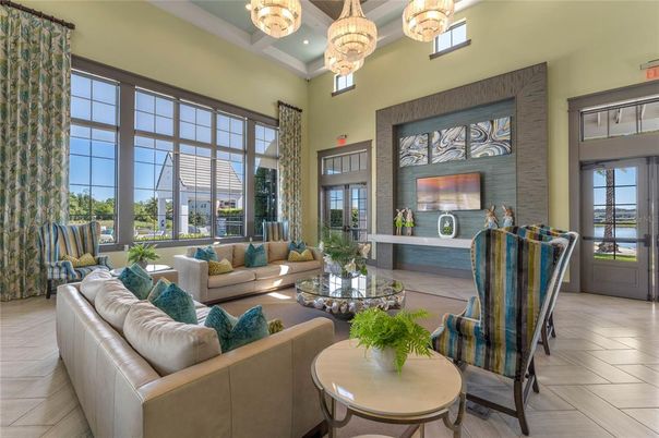 Chandelier, Interior, Living room, Recessed Lighting, Wood Texture Flooring
