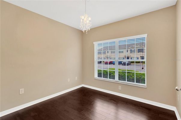 Chandelier, Empty room, Interior, Wood Texture Flooring