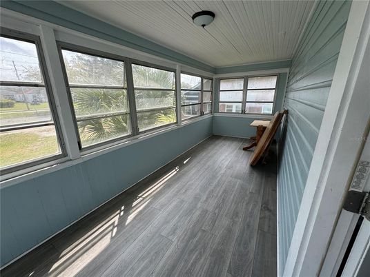 Interior, Sun Room, Wood Texture Flooring