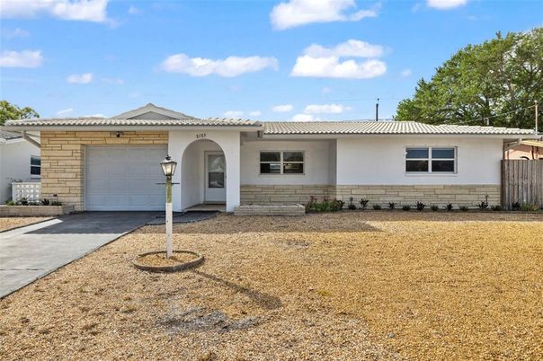 Attached, Backyard, Exterior, Facade, Ranch