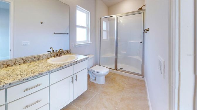 Bathroom, Glass Shower, Interior