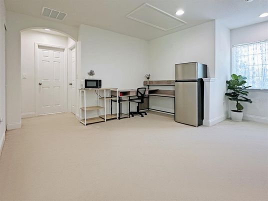 Home Office, Interior, Recessed Lighting
