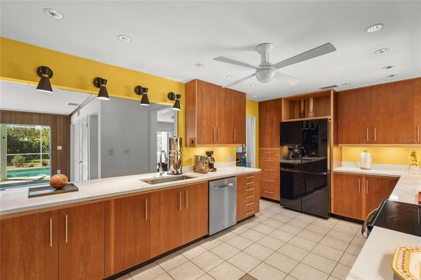 Interior, Kitchen, Recessed Lighting