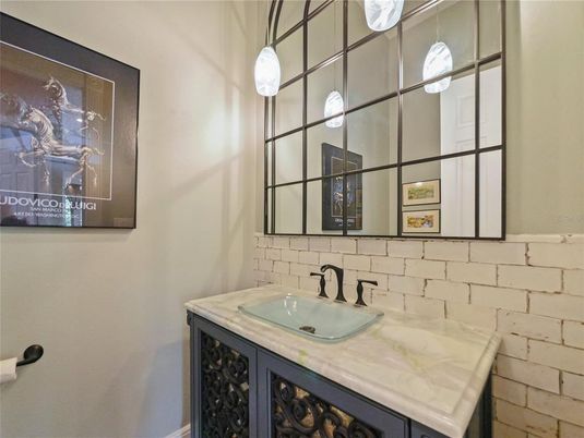 Bathroom, Interior, Pendant Lights