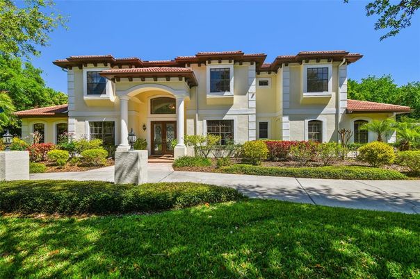 Backyard, Exterior, Facade, Mediterranean