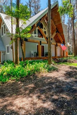 Backyard, Exterior, Facade, A Frame
