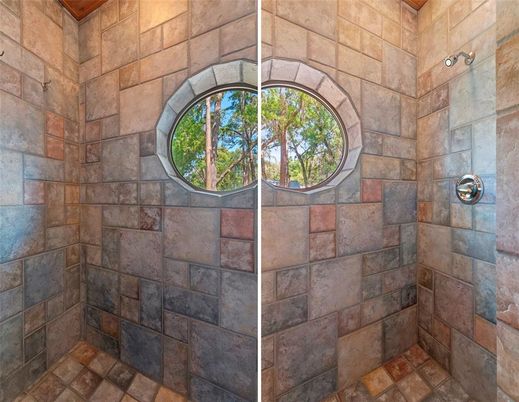Bathroom, Interior, Stone Walls