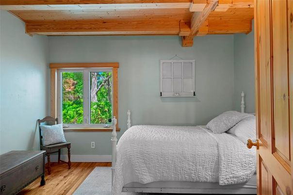 Bedroom, Interior, Wooden Beams, Wooden Ceilings, Wood Texture Flooring