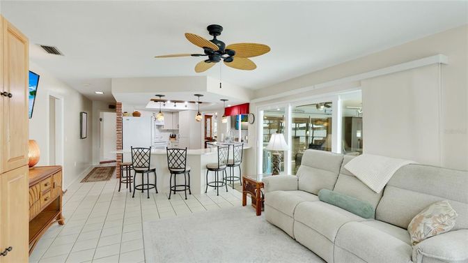 Interior, Kitchen, Living room, Pendant Lights, Recessed Lighting
