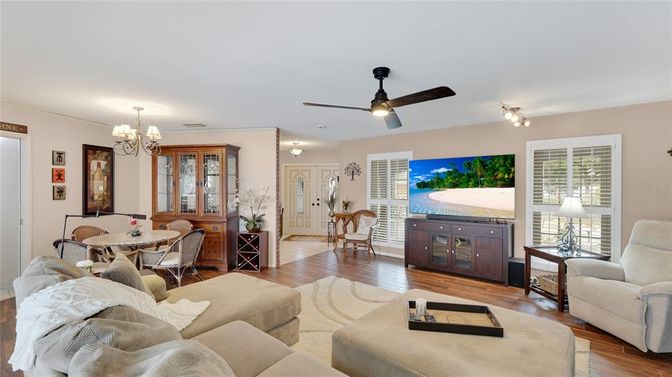 Chandelier, Dining room, Interior, Living room, Wood Texture Flooring