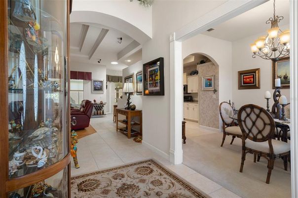 Chandelier, Dining room, Interior, Living room, Recessed Lighting