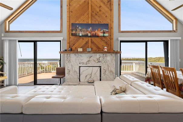 Fireplace, Interior, Living room, Marble Walls, Water