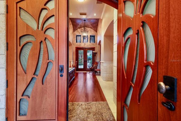 Chandelier, Interior, Wood Texture Flooring