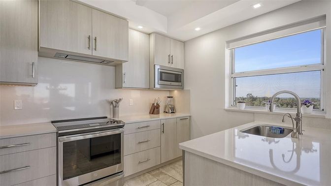 Interior, Kitchen, Recessed Lighting, Stainless Steel Appliances