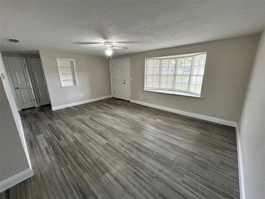 Empty room, Interior, Wood Texture Flooring