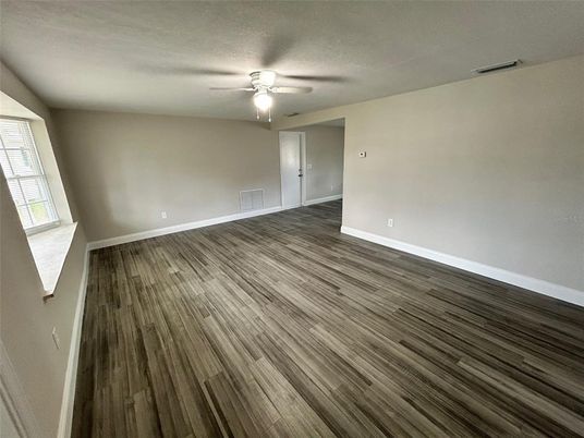 Empty room, Interior, Wood Texture Flooring