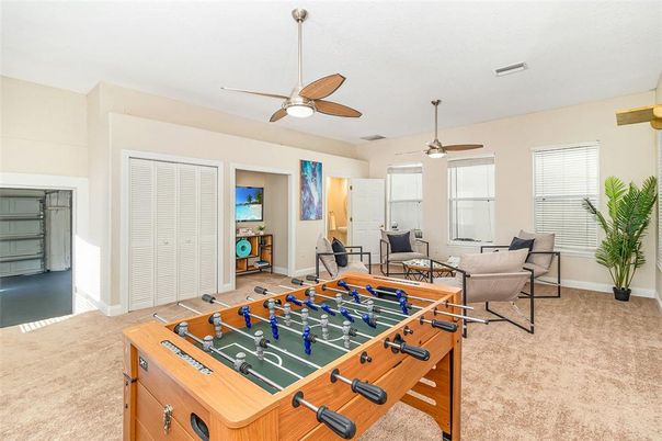 Game Room, Interior, Living room