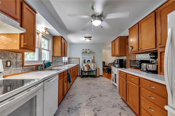 Interior, Kitchen, Marble