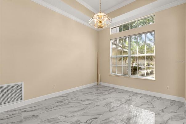 Empty room, Interior, Marble, Pendant Lights