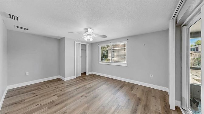 Empty room, Interior, Wood Texture Flooring