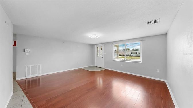 Empty room, Interior, Wood Texture Flooring