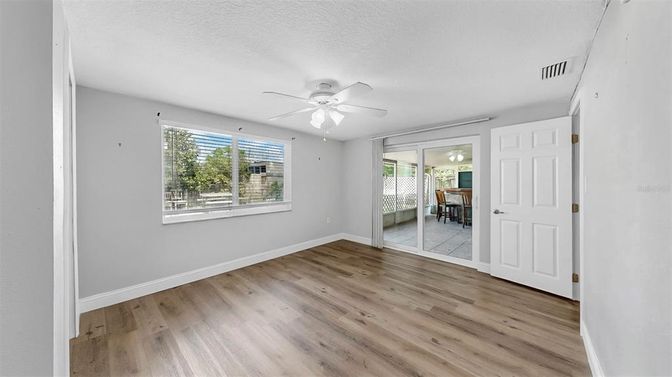 Empty room, Interior, Wood Texture Flooring