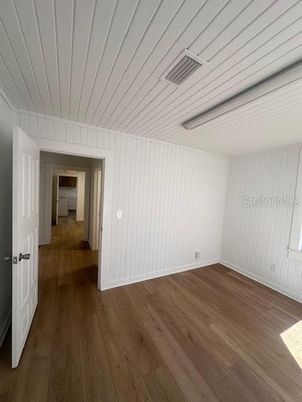 Empty room, Interior, Wood Texture Flooring
