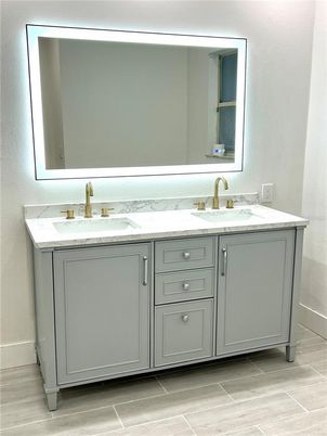 Bathroom, Dual Sink Vanities, Interior