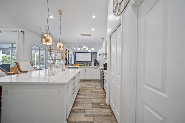 Interior, Kitchen, Pendant Lights, Recessed Lighting